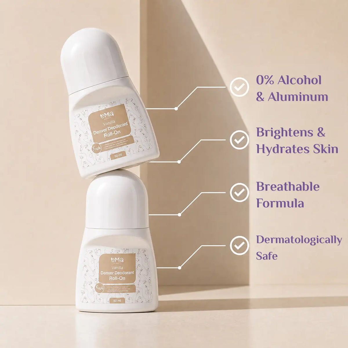 Whitening Deodorant - vanilla