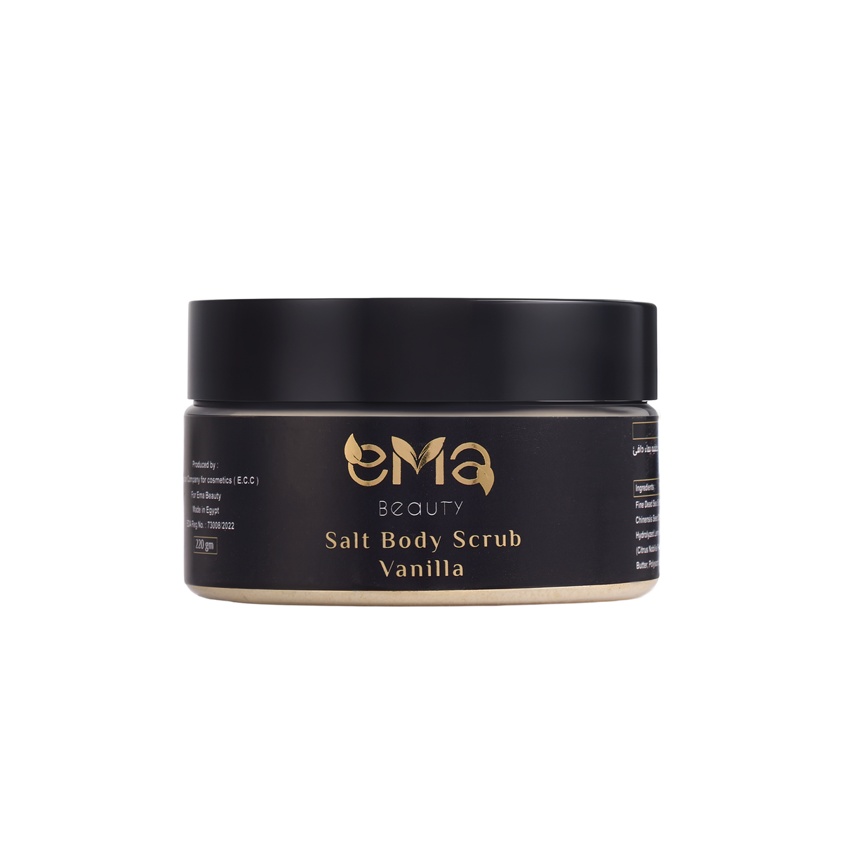 Salt Body Scrub With Vanilla