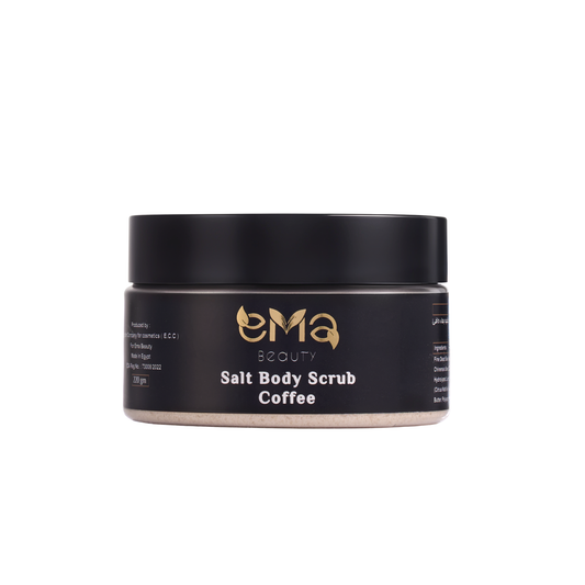 Salt Body Scrub With Coffee
