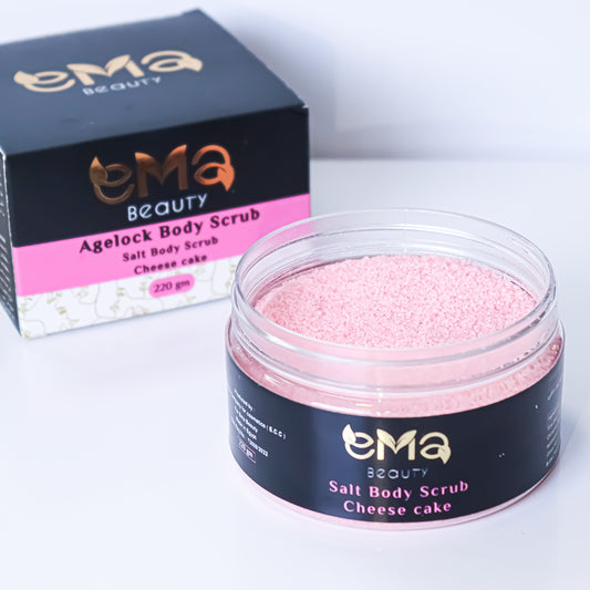 Salt Body Scrub With Strawberry